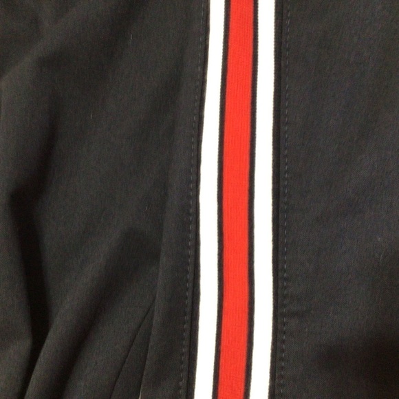 Banana Republic Avery Side Stripe Pants Blue Black - Picture 3 of 10